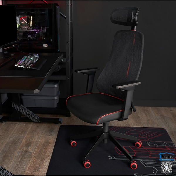 GHẾ CHƠI GAME MATCHSPEL IKEA - Màu đen