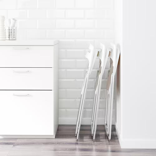 GHẾ GẤP THÔNG MINH NISSE IKEA - TRẮNG