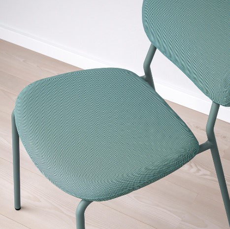 GHẾ KARLJAN IKEA - XANH LAM / XANH NGỌC