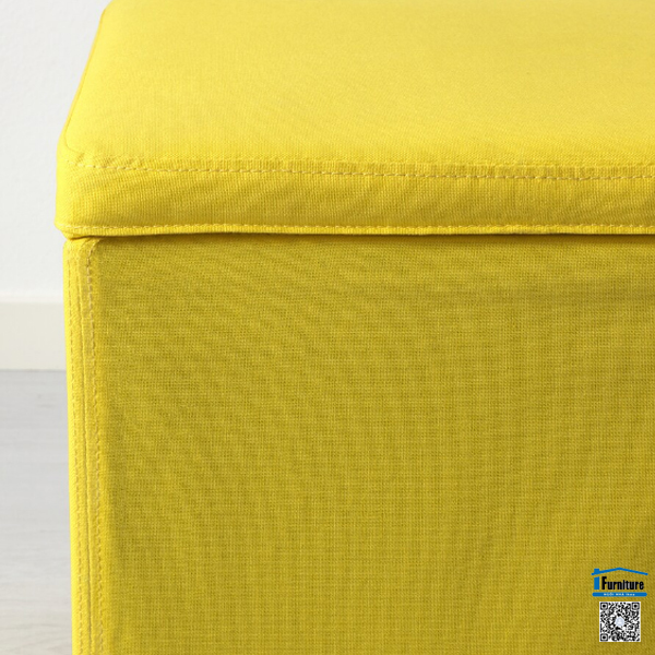 GHẾ KẾT HỢP HỘP LƯU TRỮ BOSNÄS IKEA - Màu vàng