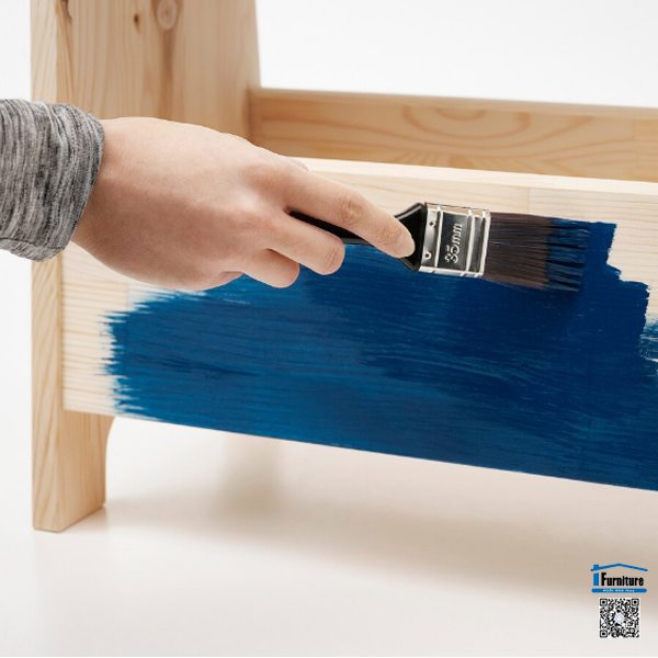 GHẾ LƯU TRỮ PERJOHAN IKEA - Màu gỗ