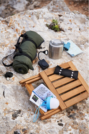 GHẾ ĐẨU THÔNG MINH NGOÀI TRỜI NÄMMARÖ IKEA - NÂU NHẠT 37x45 cm