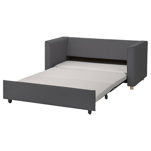 GHẾ GIƯỜNG SOFA 2 CHỖ PÄRUP IKEA - XÁM