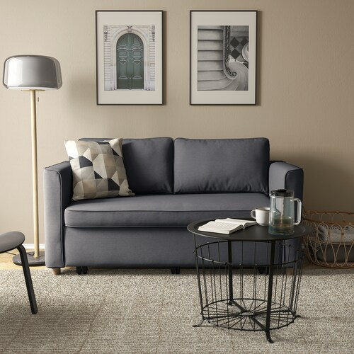 GHẾ GIƯỜNG SOFA 2 CHỖ PÄRUP IKEA - XÁM