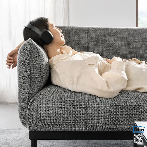 GHẾ SOFA ÄPPLARYD IKEA - Màu xám/đen