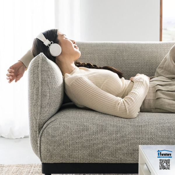 GHẾ SOFA ÄPPLARYD IKEA - Màu xám nhạt