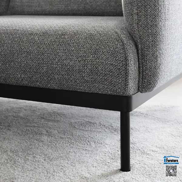 GHẾ SOFA ÄPPLARYD IKEA - Màu xám/đen