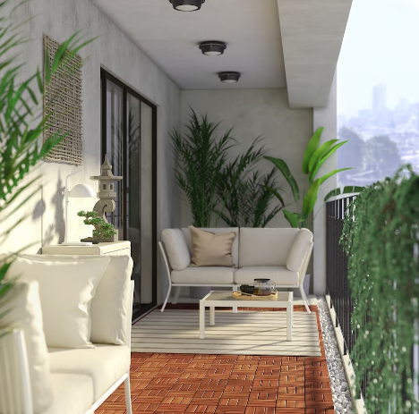 SOFA GÓC CÓ ĐỆM SEGERÖN IKEA - TRẮNG/BE