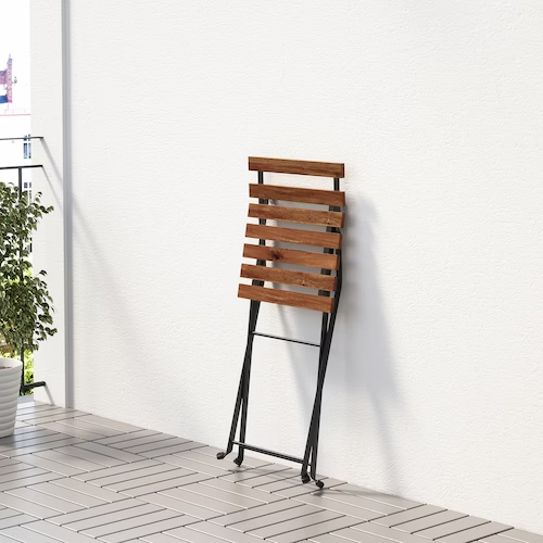 GHẾ NGOÀI TRỜI TÄRNÖ IKEA - NÂU / ĐEN