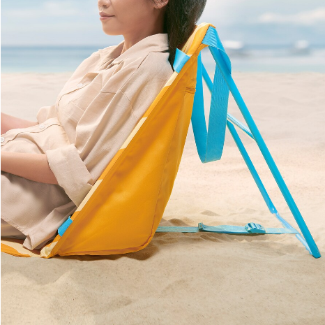 GHẾ TẮM NẮNG STRANDÖN IKEA - VÀNG XANH