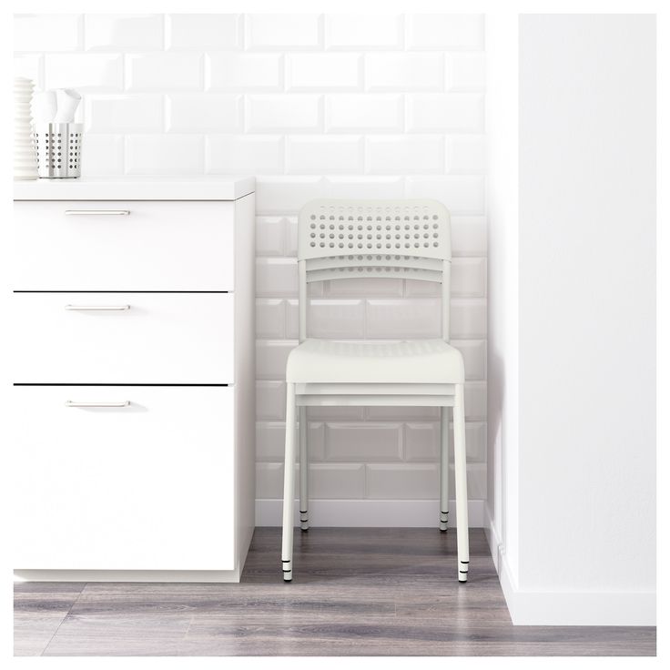 GHẾ TỰA ADDE IKEA - MÀU TRẮNG