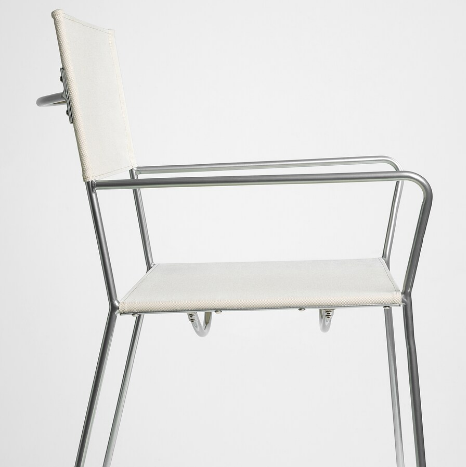 GHẾ TỰA HÖGALT IKEA - BẠC/BE