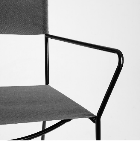 GHẾ TỰA HÖGALT IKEA - ĐEN/XÁM