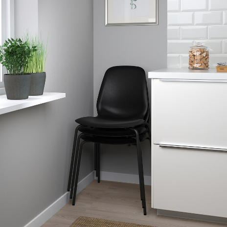 GHẾ TỰA LIDÅS IKEA - ĐEN