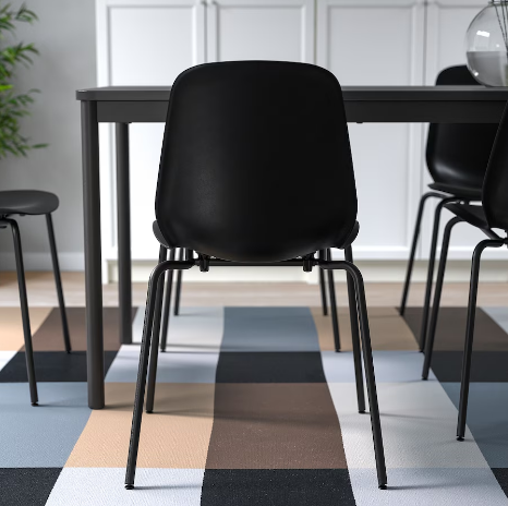 GHẾ TỰA LIDÅS IKEA - ĐEN