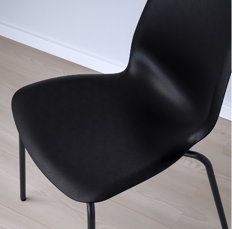 GHẾ TỰA LIDÅS IKEA - ĐEN