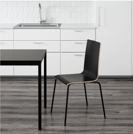 GHẾ TỰA MARTIN IKEA - ĐEN