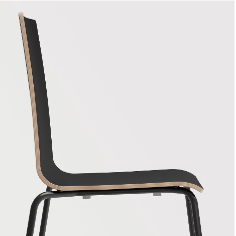 GHẾ TỰA MARTIN IKEA - ĐEN