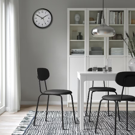 GHẾ TỰA ÖSTANO IKEA - ĐEN XÁM