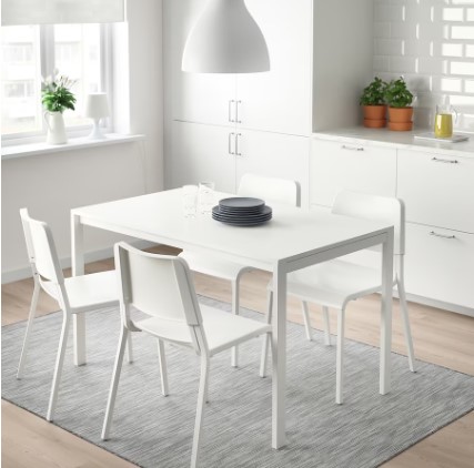 GHẾ TỰA TEODORES IKEA - TRẮNG