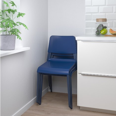 GHẾ TỰA TEODORES IKEA - XANH