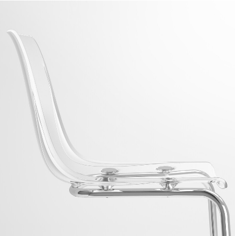 GHẾ TỰA TOBIAS IKEA - TRẮNG