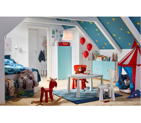 GHẾ TỰA TRẺ EM MAMMUT IKEA - ĐỎ