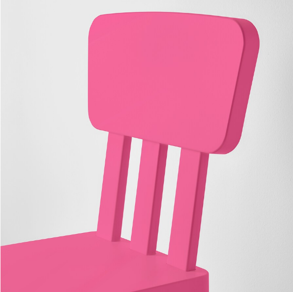 GHẾ TỰA TRẺ EM MAMMUT IKEA - HỒNG