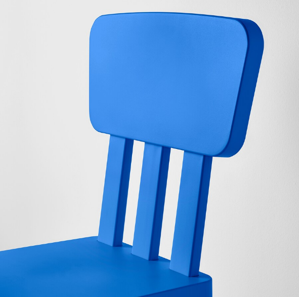 GHẾ TỰA TRẺ EM MAMMUT IKEA - XANH DƯƠNG