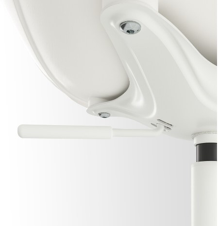 GHẾ XOAY ELDBERGET / MALSKÄR IKEA - BE / TRẮNG