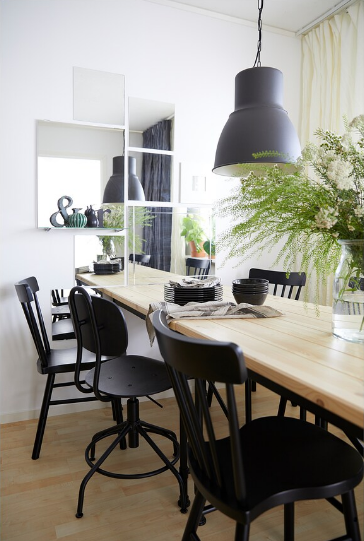 GHẾ XOAY KULLABERG IKRA - ĐEN