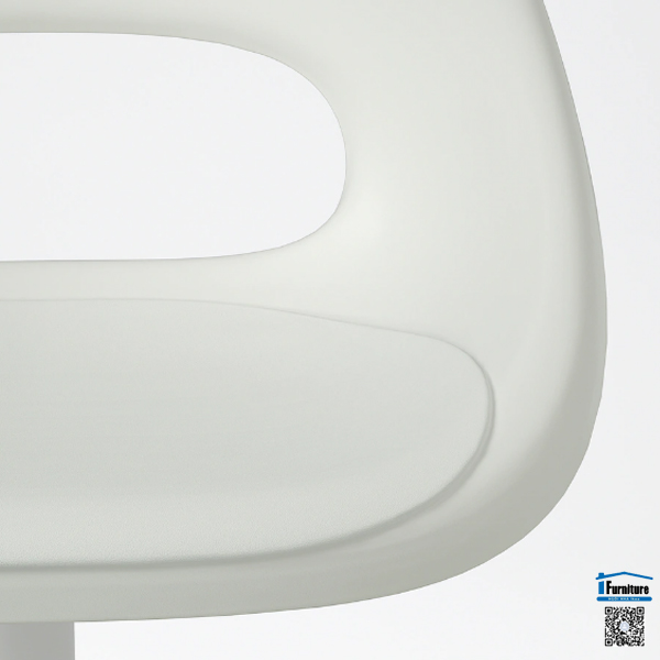 GHẾ XOAY LOBERGET / MALSKÄR IKEA - TRẮNG