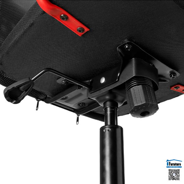 GHẾ XOAY VĂN PHÒNG/GHẾ CHƠI GAME HUVUDSPELARE IKEA - ĐEN/ĐỎ