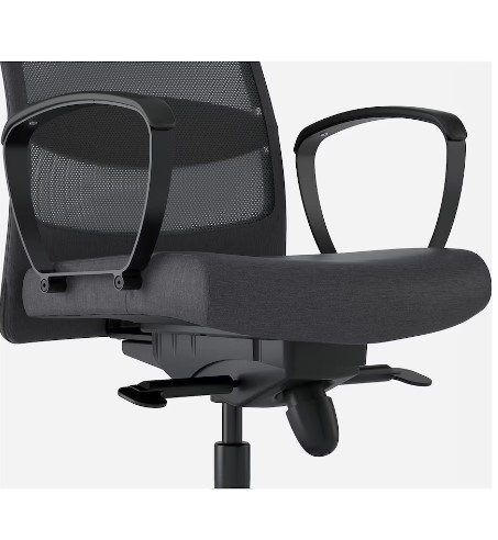 GHẾ XOAY VĂN PHÒNG MARKUS IKEA - XÁM ĐẬM