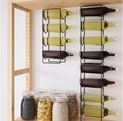 GIÁ ĐỂ CHAI SNÖSPIRA IKEA - ĐEN