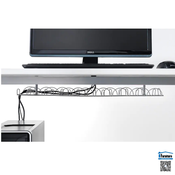 GIÁ ĐỂ DÂY ĐIỆN SIGNUM IKEA - Màu  bạc (70 cm)