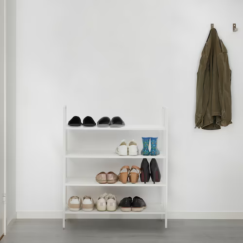 GIÁ ĐỂ GIÀY BOJTEN IKEA - TRẮNG 80x34x93 cm