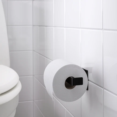 GIÁ ĐỠ CUỘN TOILET SKOGSVIKEN IKEA - ĐEN
