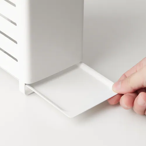 GIÁ ĐỠ DAO KÉO AVSTEG IKEA - TRẮNG 17x9x23 cm