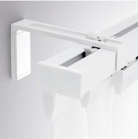 GIÁ ĐỠ RÈM VIDGA IKEA - TRẮNG 12 cm