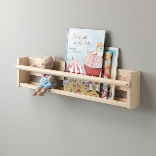 GIÁ TREO TƯỜNG ĐỂ SÁCH TRUYỆN FLISAT IKEA 70x9x16 cm