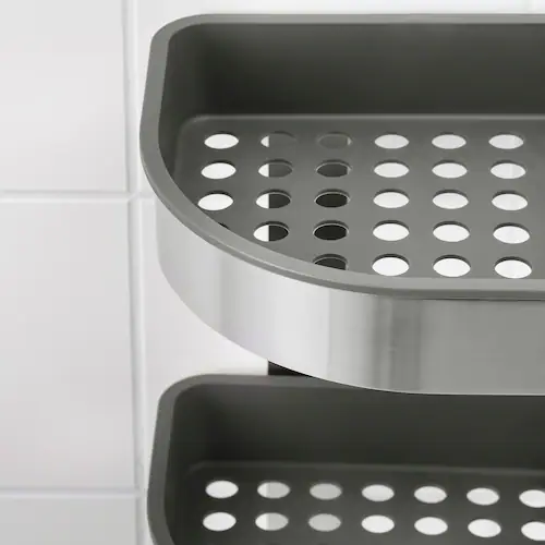 GIÁ GÓC 3 TẦNG ĐỰNG ĐỒ NHÀ TẮM BROGRUND IKEA 19x58 cm