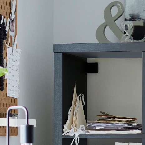 BỘ GIÁ ĐỠ KALLAX IKEA - MÀU SỒI 77x77 cm