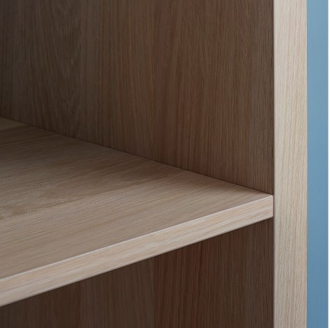 BỘ GIÁ ĐỠ KALLAX IKEA - MÀU SỒI 77x77 cm