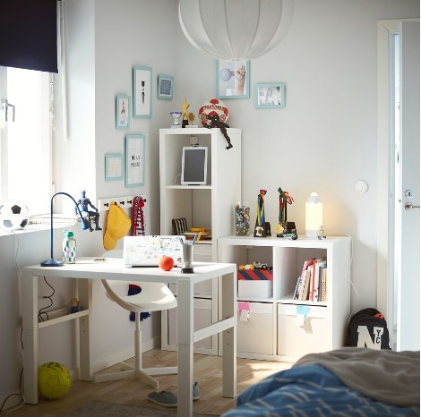 BỘ GIÁ ĐỠ KALLAX IKEA - TRẮNG 77x77 cm