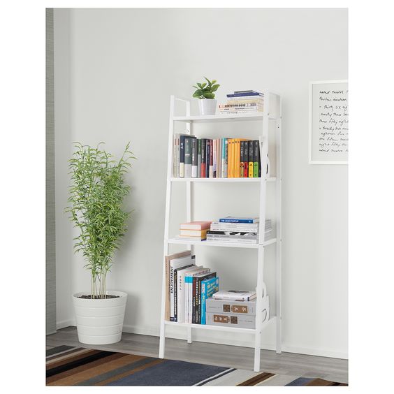 GIÁ KỆ ĐA NĂNG 4 TẦNG LERBERG IKEA - TRẮNG 60x148 cm