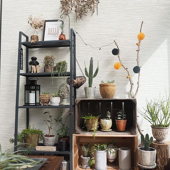 GIÁ KỆ ĐA NĂNG 4 TẦNG LERBERG IKEA - XÁM 60x148 cm