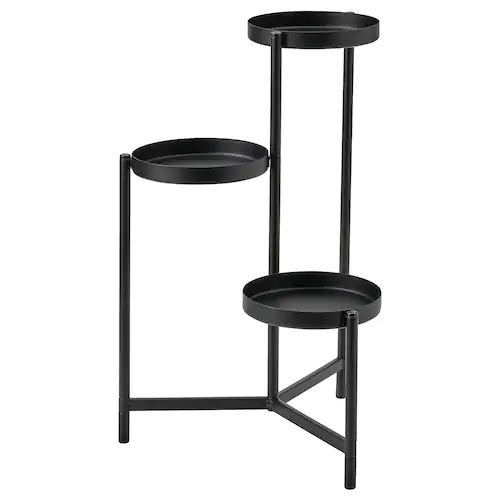 GIÁ ĐỠ CHẬU CÂY OLIVBLAD IKEA - TRÒN ĐEN 58 cm