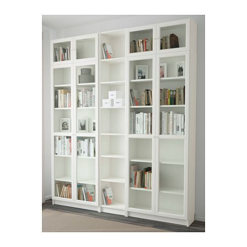 GIÁ SÁCH BILLY IKEA - TRẮNG 40x28x202 cm