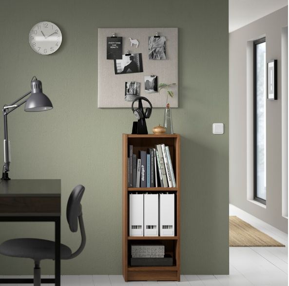 GIÁ SÁCH NÔNG BILLY IKEA - NÂU 40x28x106 cm